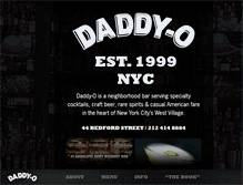 Tablet Screenshot of daddyonyc.com